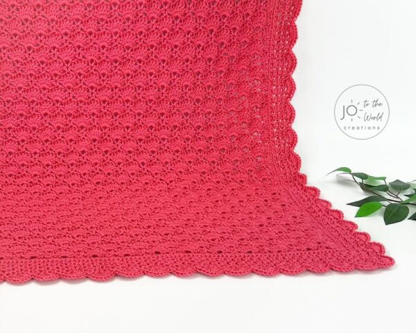 Lacy Blanket Crochet Pattern