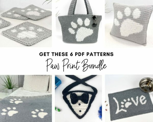 Paw Print Pattern Bundle