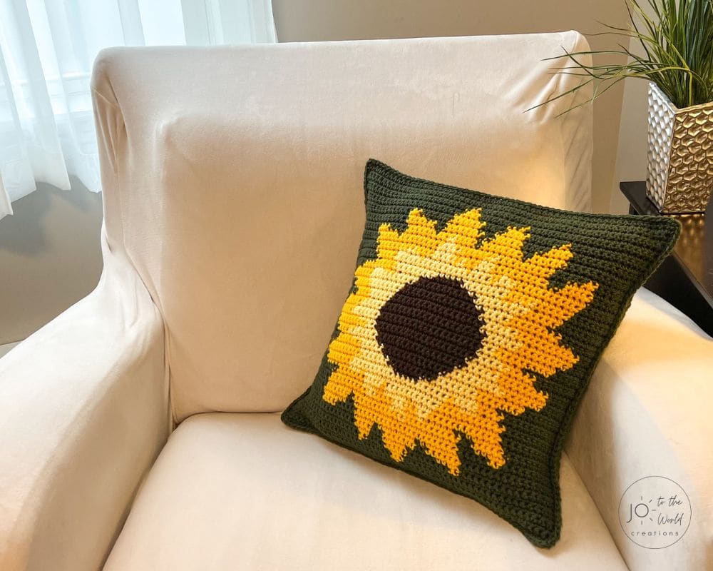 Sunflower crochet pattern