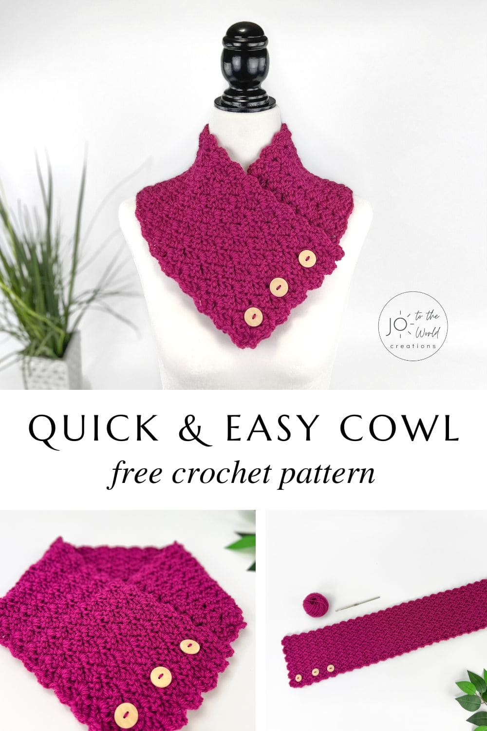 Crochet Cowl Pattern Free