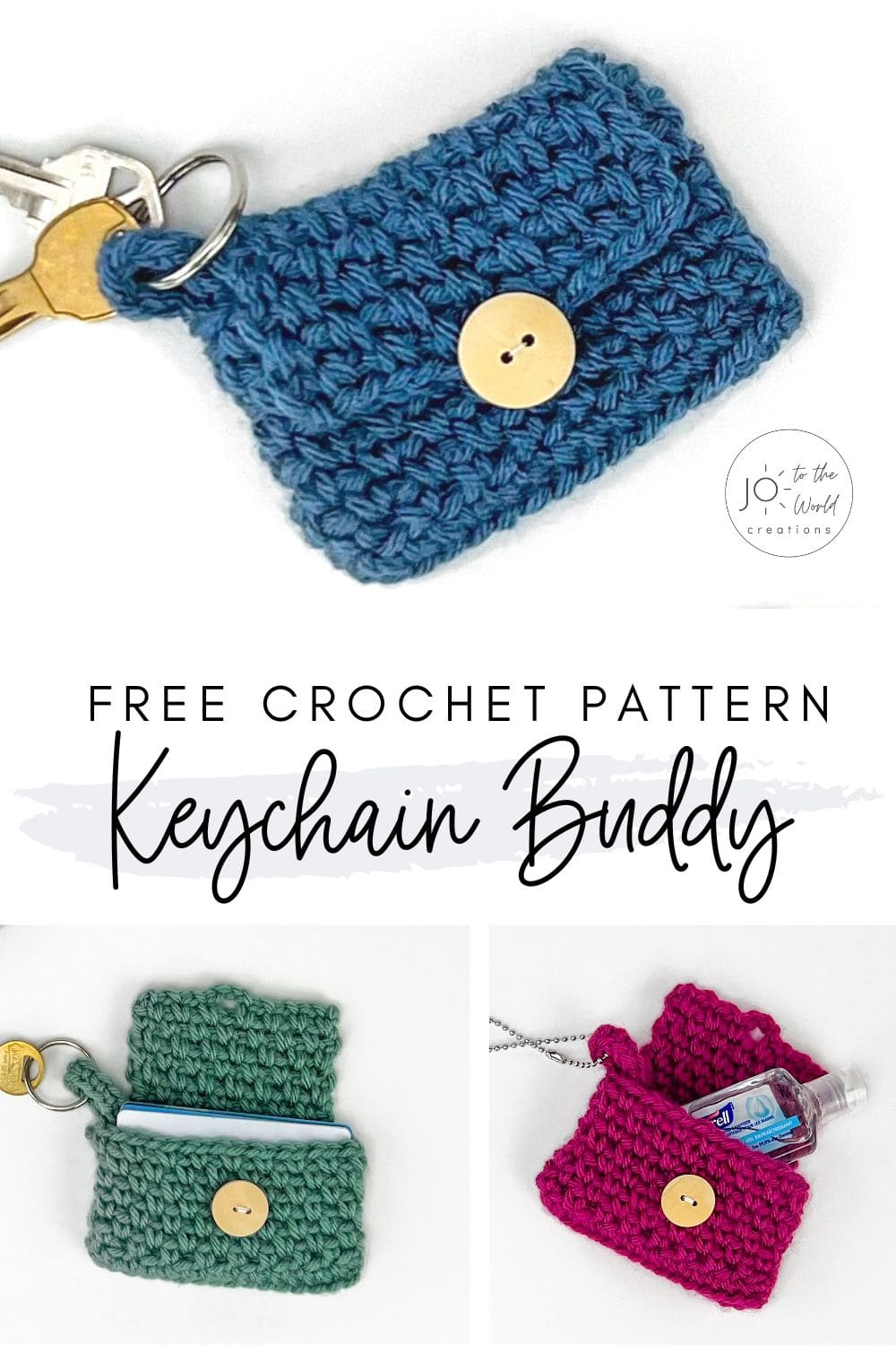 Crochet Keychain Free Pattern