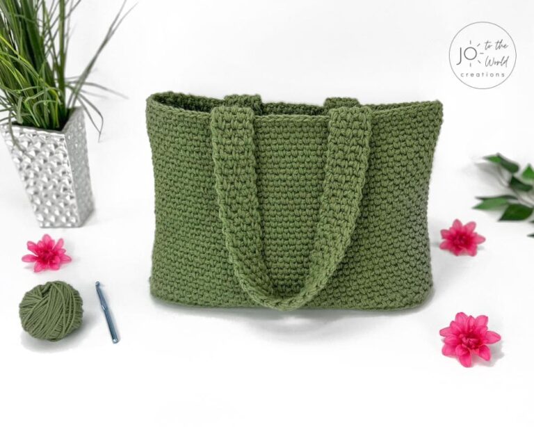 Easy Crochet Tote Bag Pattern – Free