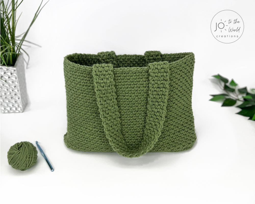Crochet tote bag pattern