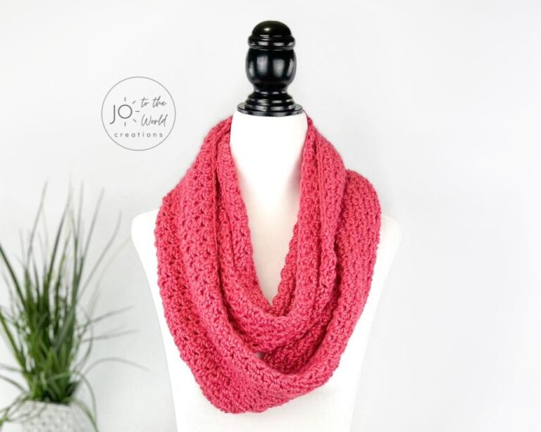 Easy Infinity Scarf Crochet Pattern – Free