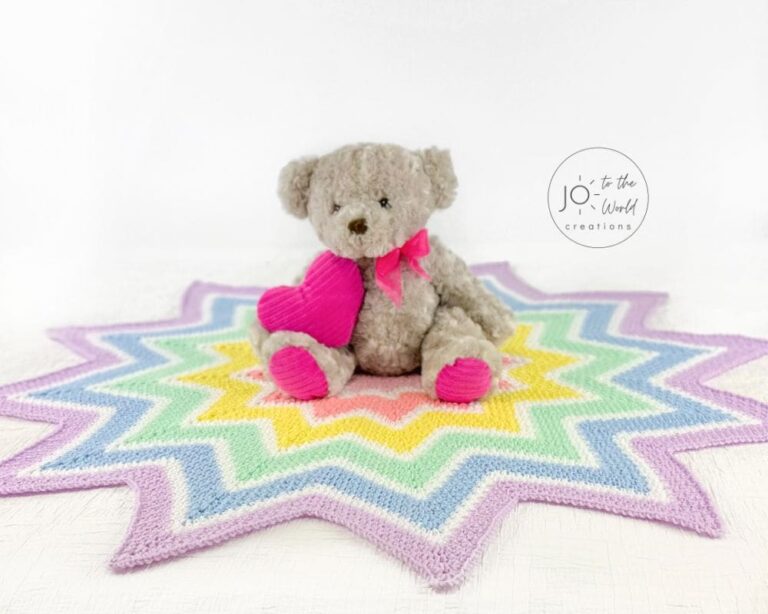Crochet Star Blanket Pattern – Free