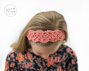Crochet summer headband