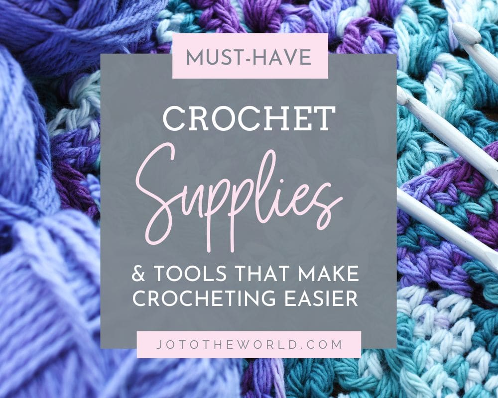 Crochet supplies