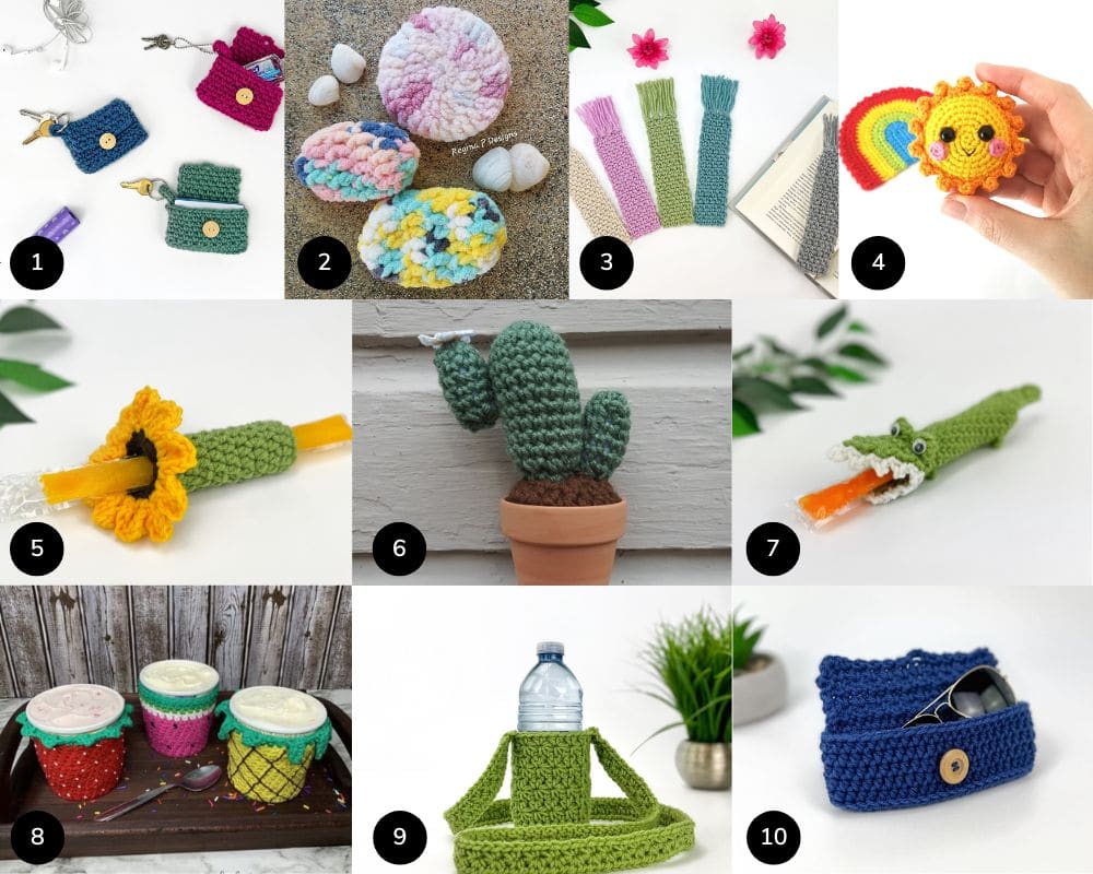 Fun and quick summer crochet patterns