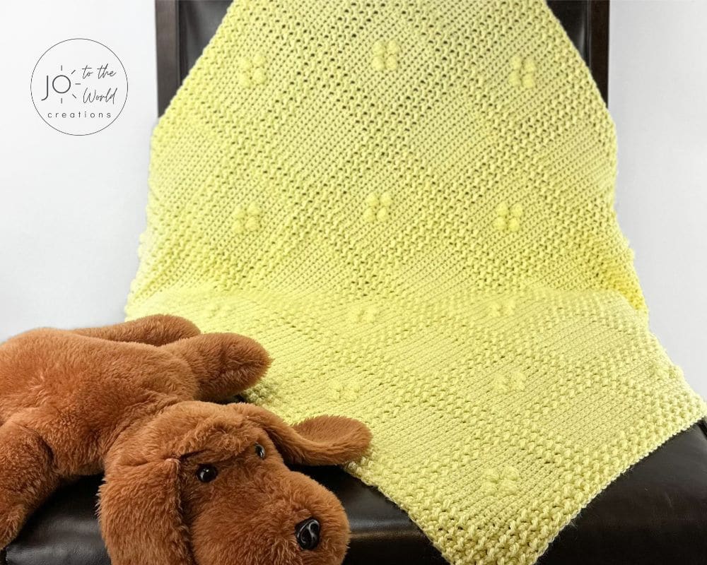 Unisex baby blanket crochet pattern