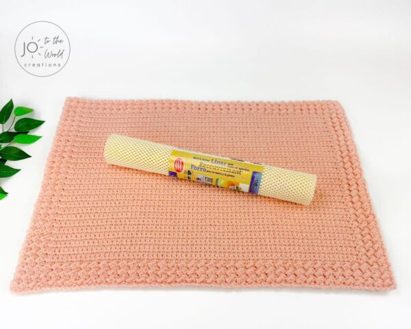 Crochet bath mat pattern liner