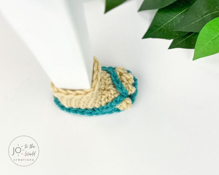 Flip Flop Chair Socks Crochet Pattern