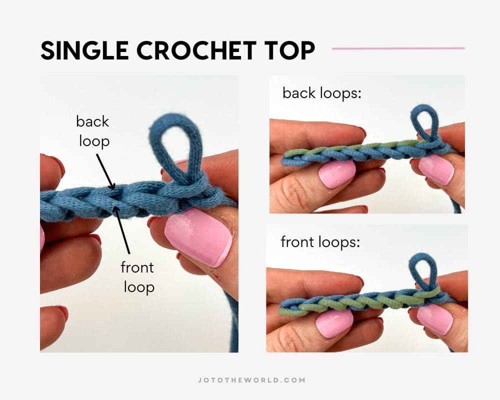 Single crochet top