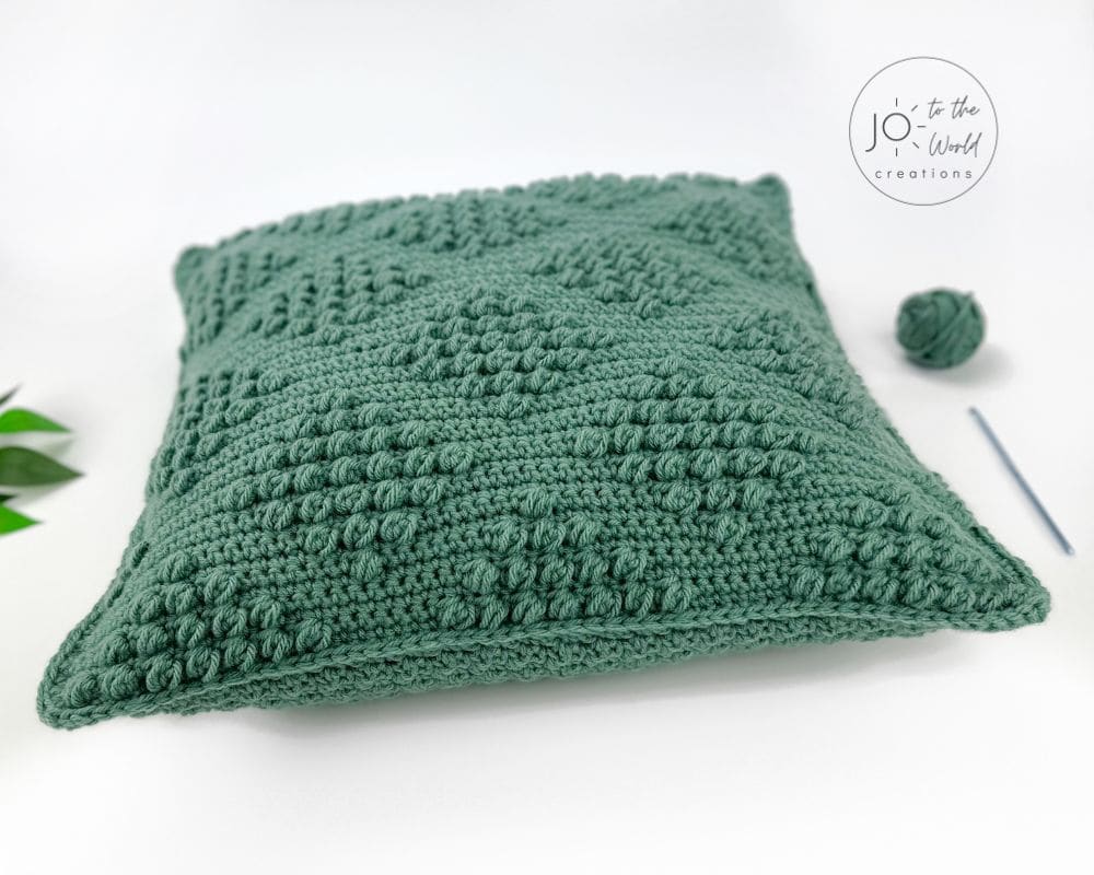 Bohemian Crochet Pillow