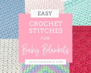 Crochet stitches for blankets