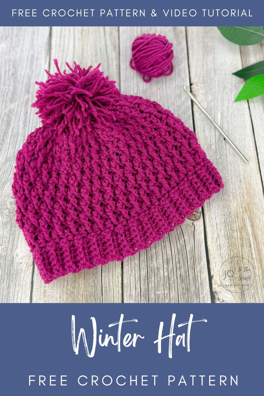 Crochet Winter Hat Pattern Free