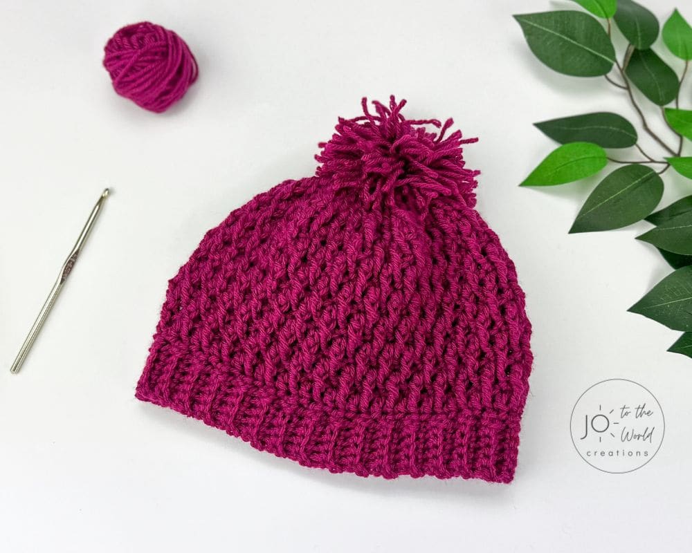 Crochet Womens Winter Hat Pattern