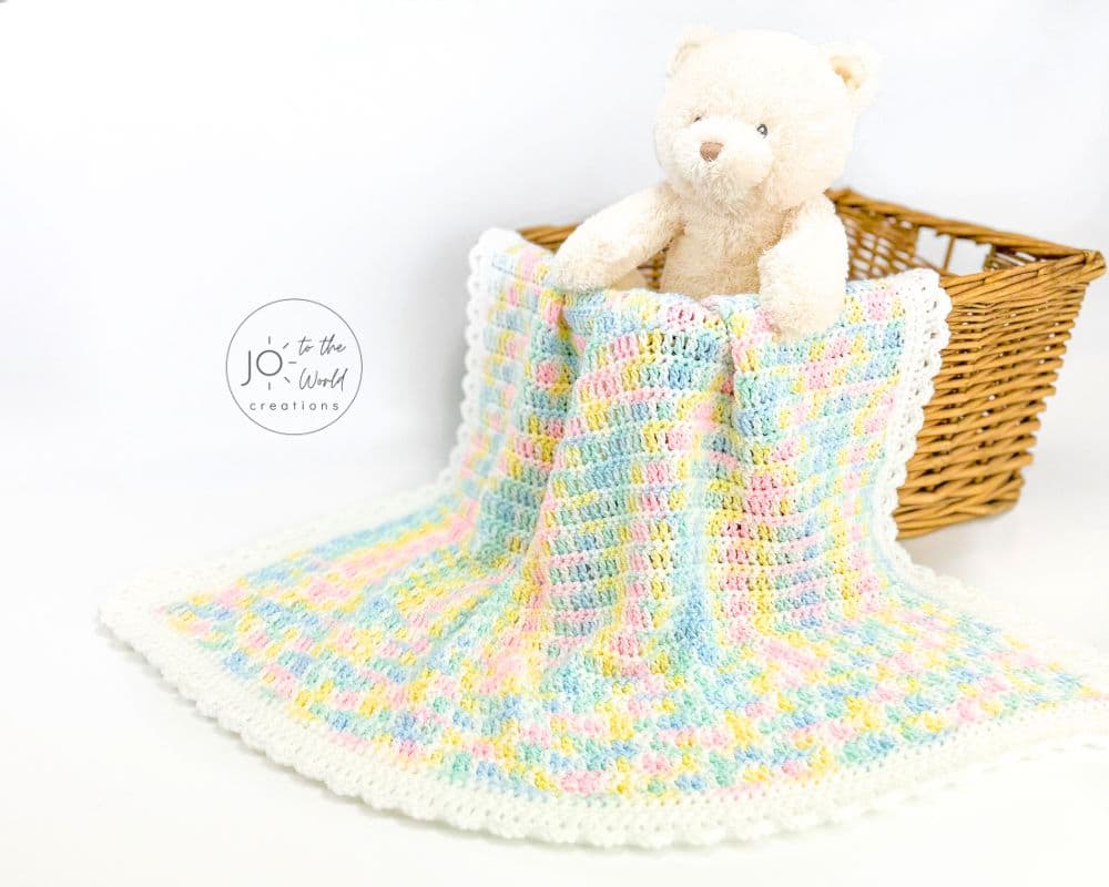 How to crochet a baby blanket for beginners