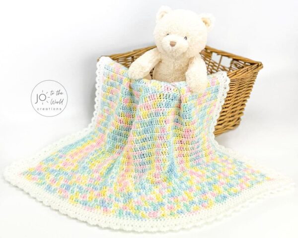 How to make a baby blanket in crochet