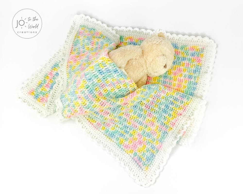 How to make a baby blanket in crochet