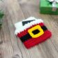 Crochet Christmas Gift Card Holder