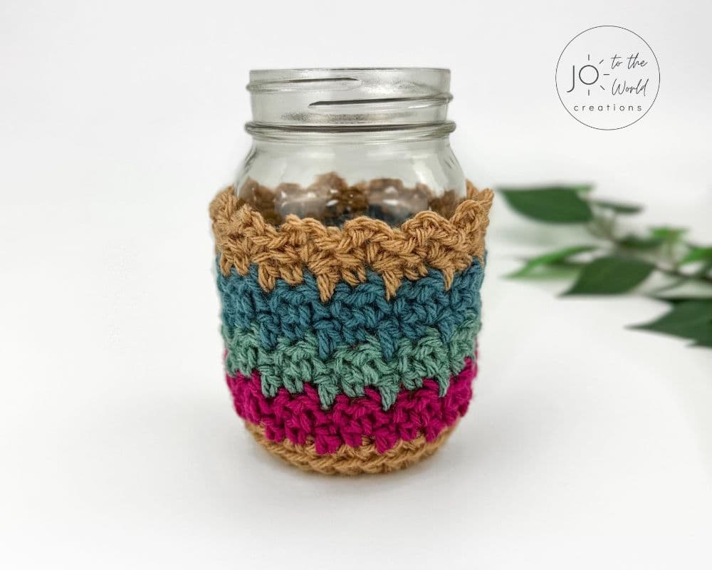 Crochet Jar Cover