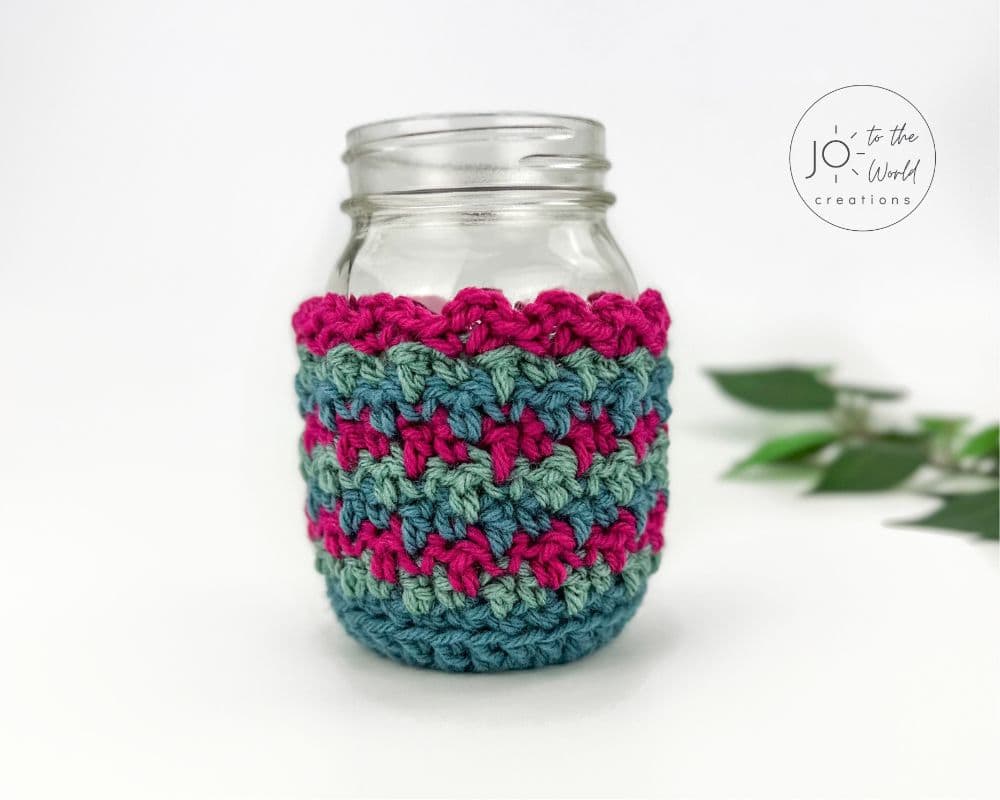 Crochet Jar Cover Pattern