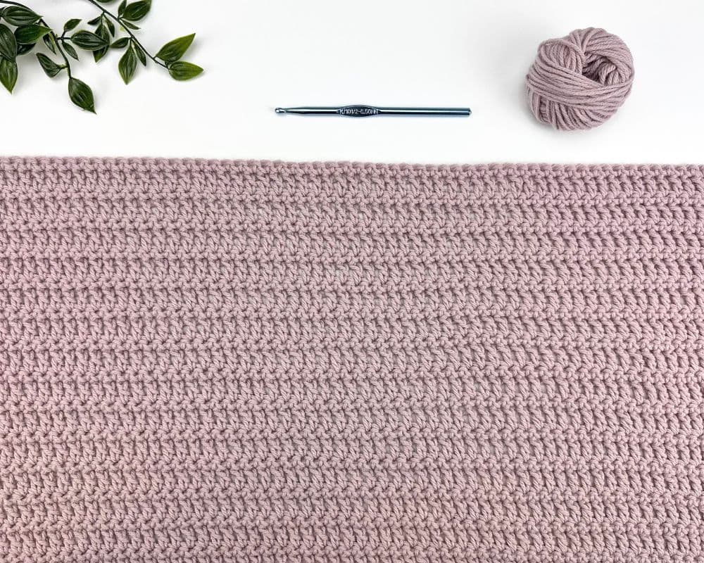 Crochet throw blanket pattern
