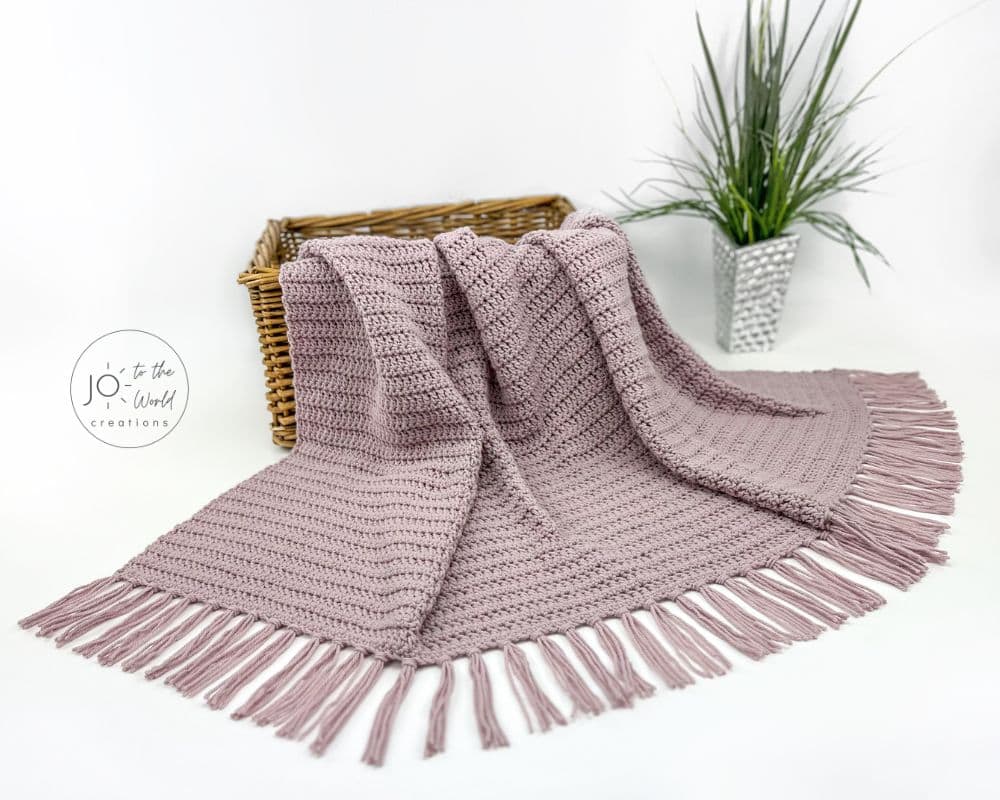 How to crochet a throw blanket