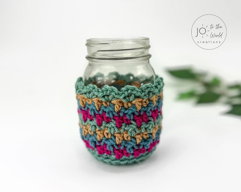 Mason Jar Cover Crochet Pattern
