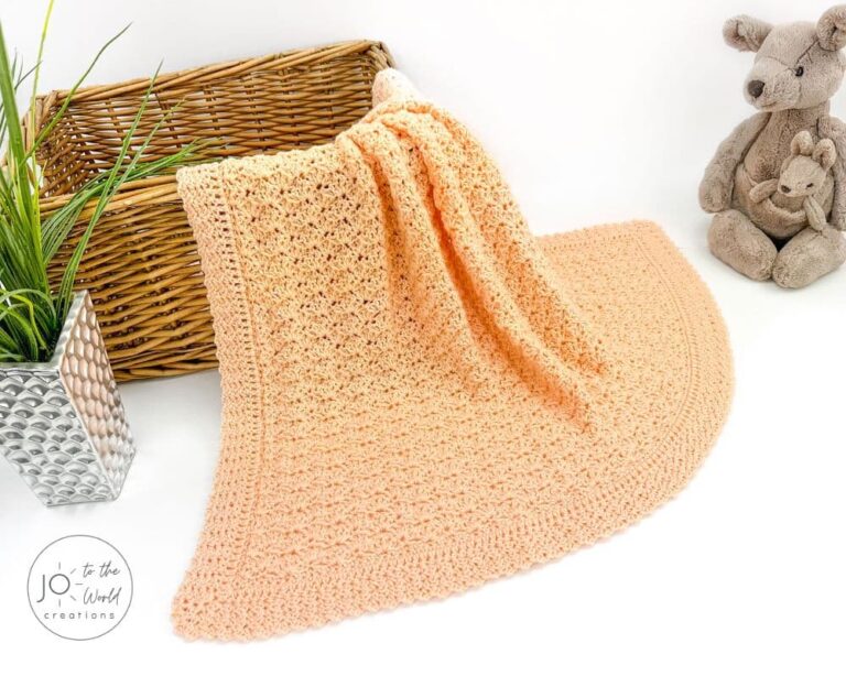 Beautiful Crochet Baby Blanket Pattern – Free
