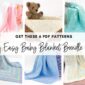 Easy Baby Blanket Pattern Bundle