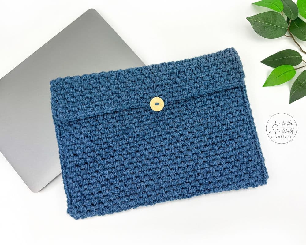 Crochet Laptop Case