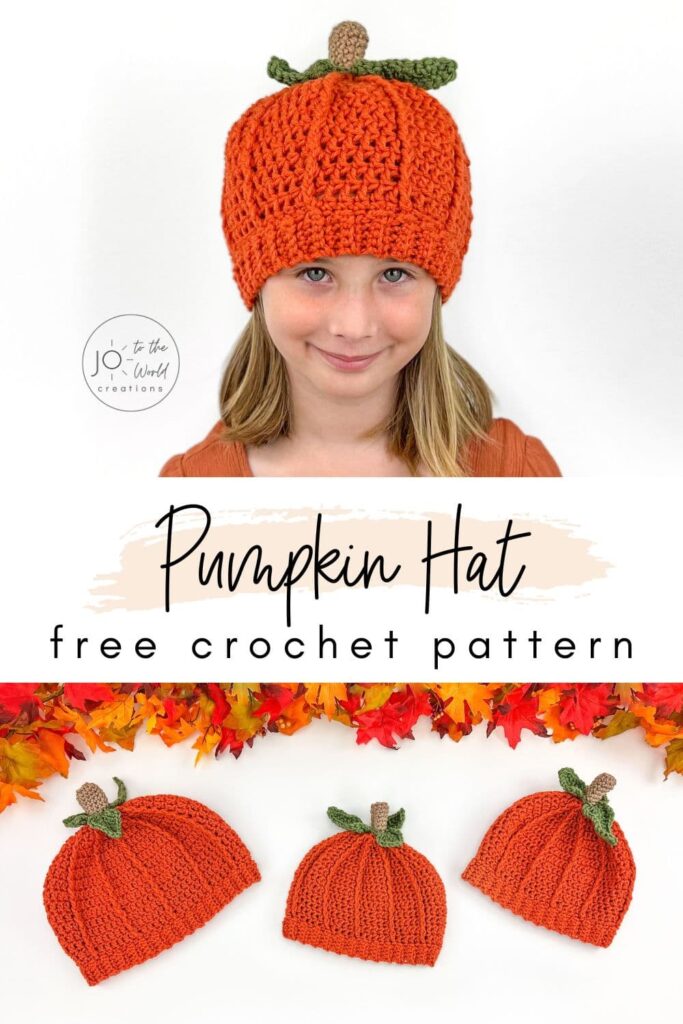 Crochet Pumpkin Hat Pattern Free
