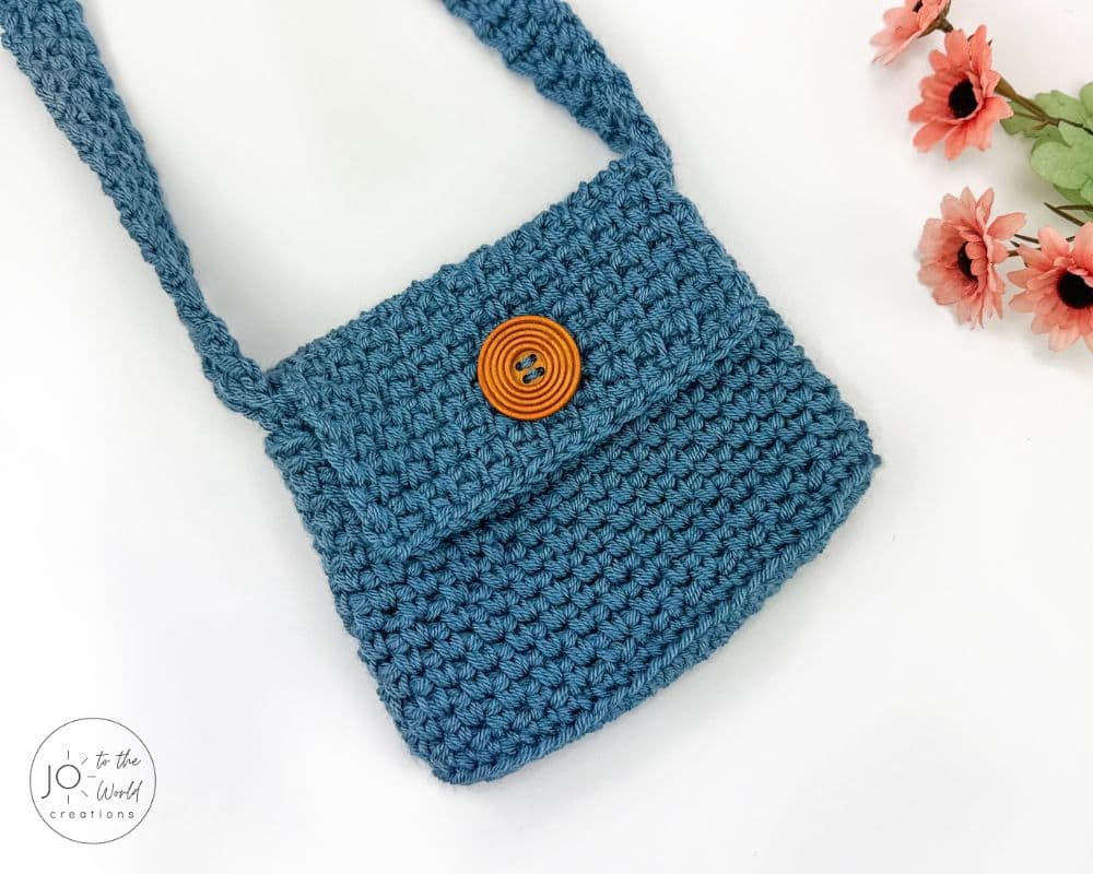 Crochet Purse (Moss Stitch)