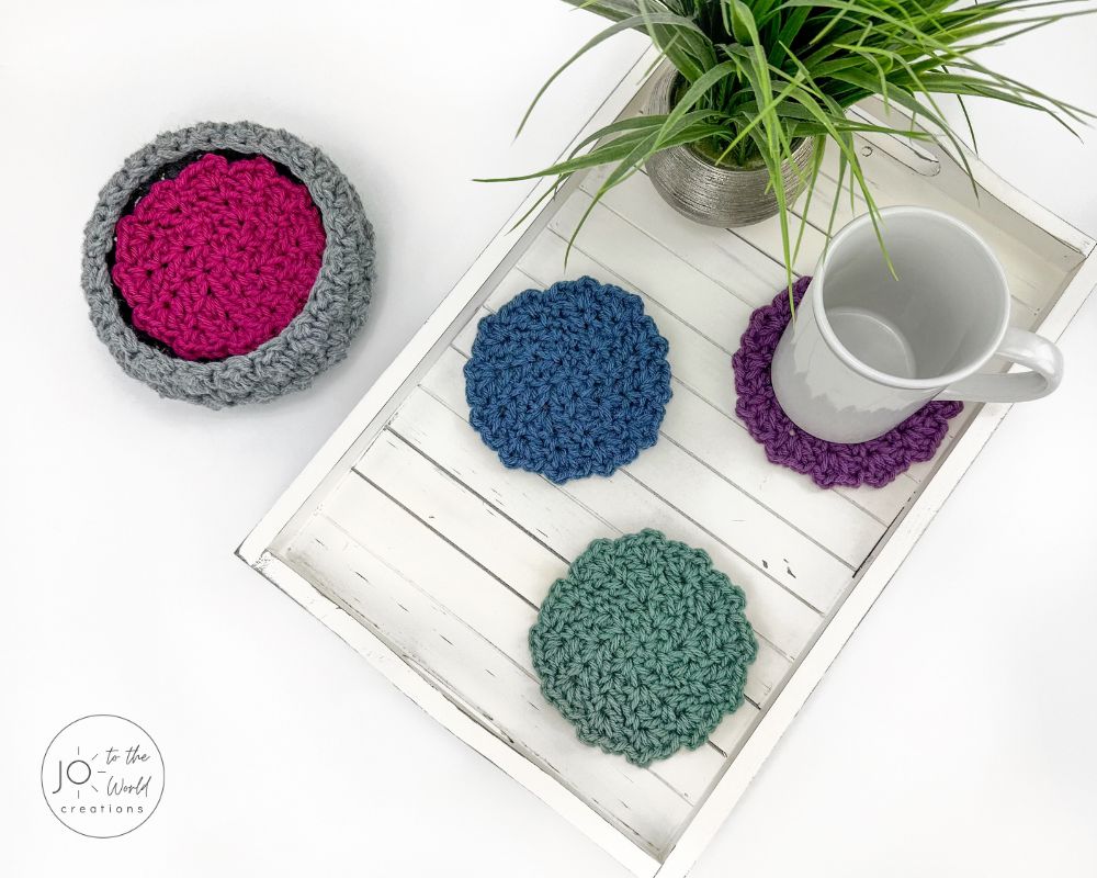 Crochet Round Coasters