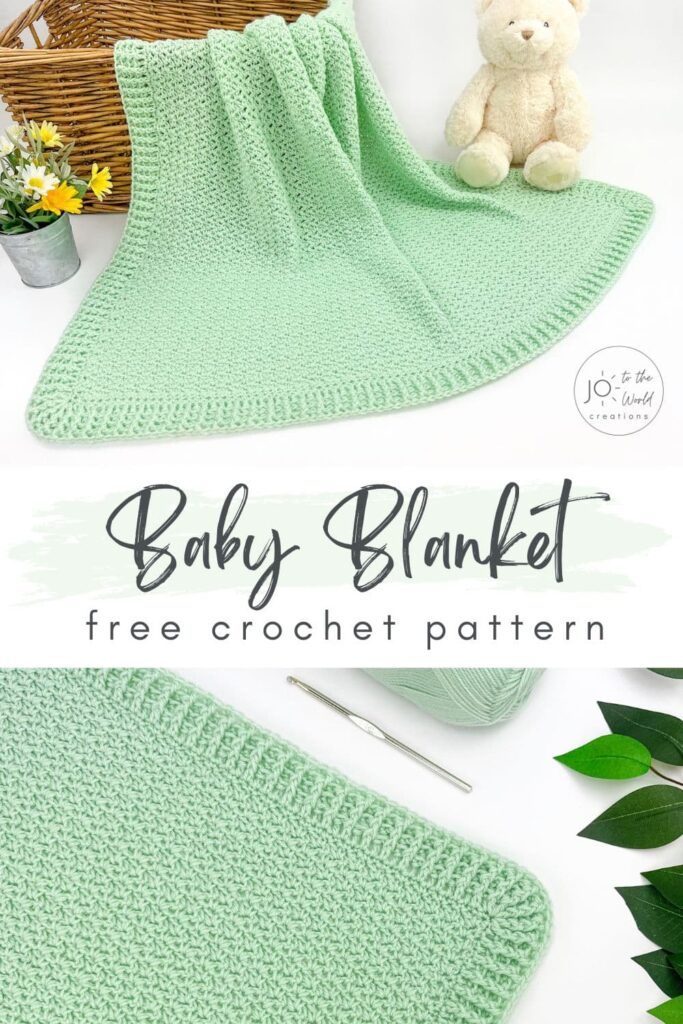 No Holes Baby Blanket Crochet Free Pattern