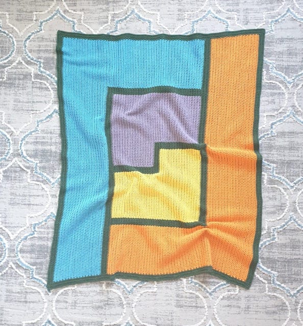 Easy Stitch Baby Blanket