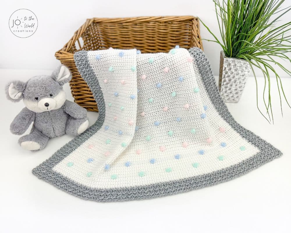 Bobble Blanket Crochet Pattern