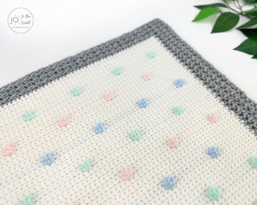 Crochet Bobble Blanket Pattern