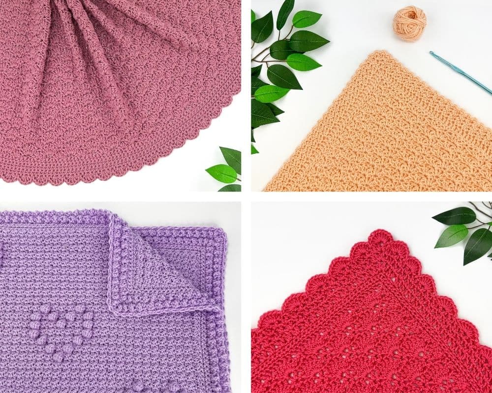 Crochet Baby Girl Blanket Borders / Edging