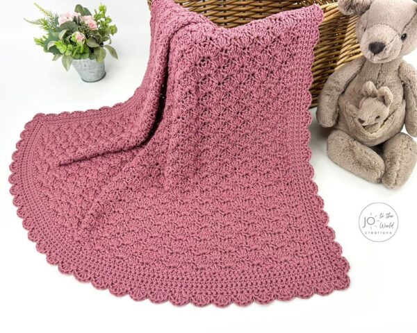 Crochet Shell Baby Blanket Pattern