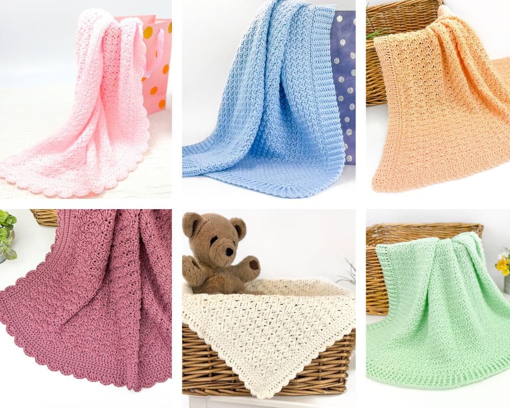 Easy Crochet Baby Blankets