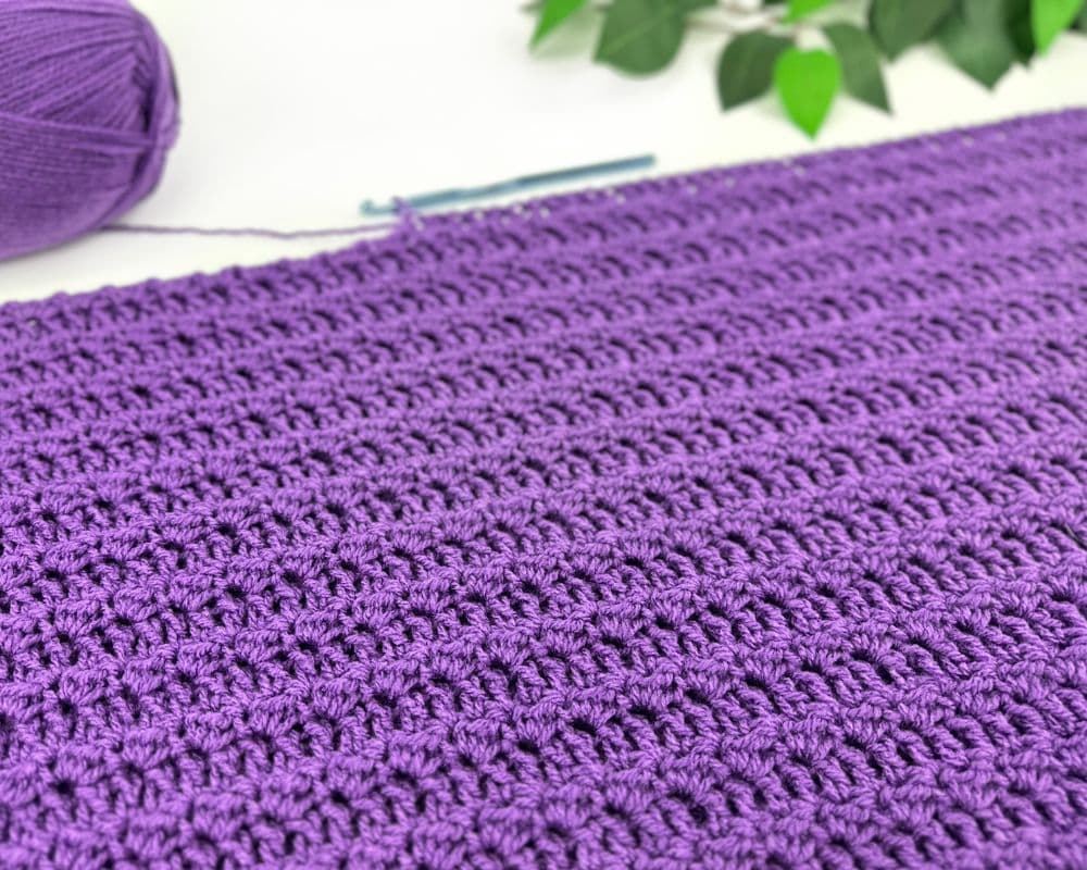 Modern Crochet Blanket