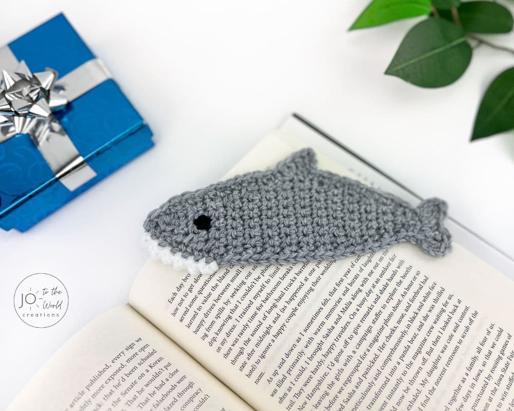 Crochet Bookmark Pattern - Shark