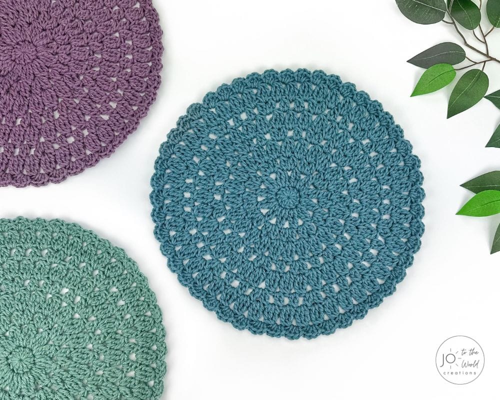 Crochet Round Placemats