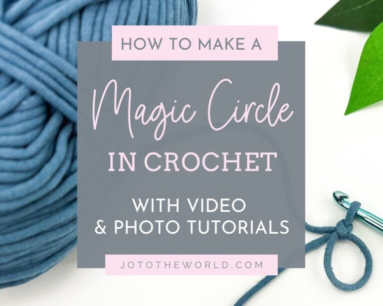 How to Make a Magic Circle in Crochet – Easy for Beginners