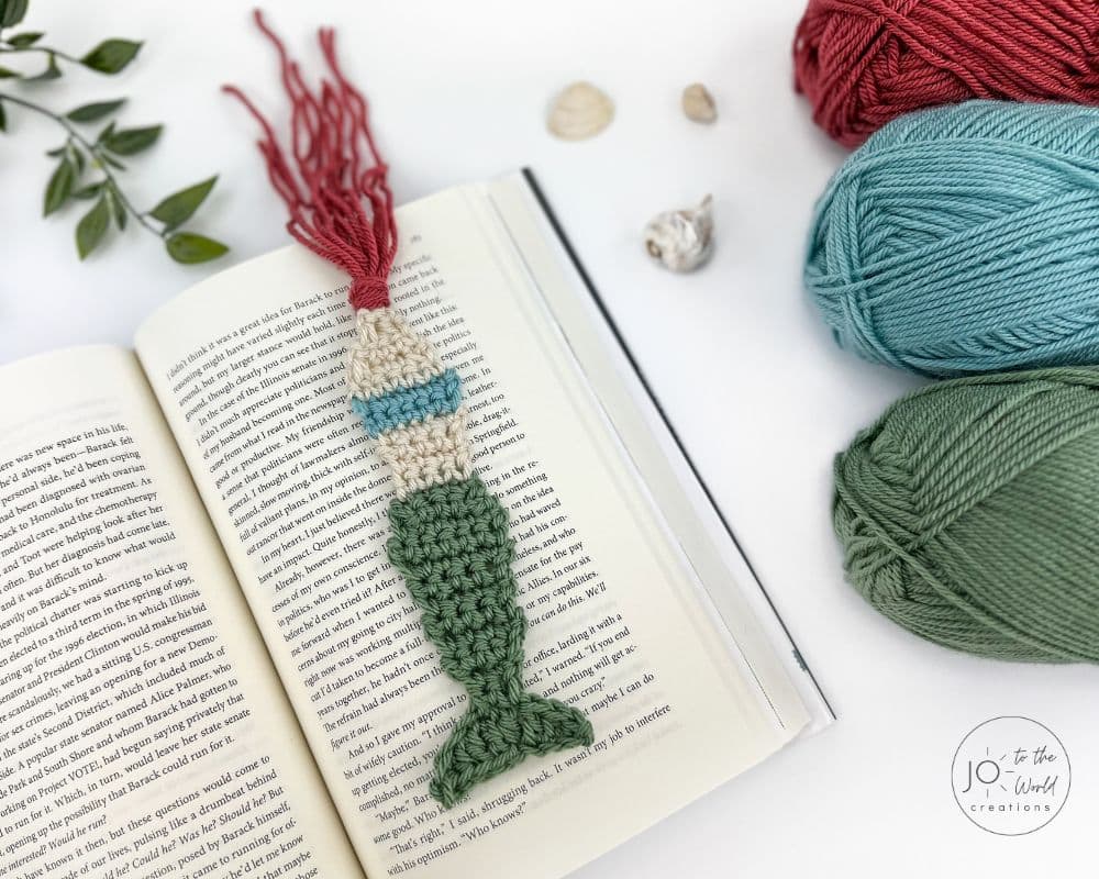Mermaid Bookmark Crochet Pattern