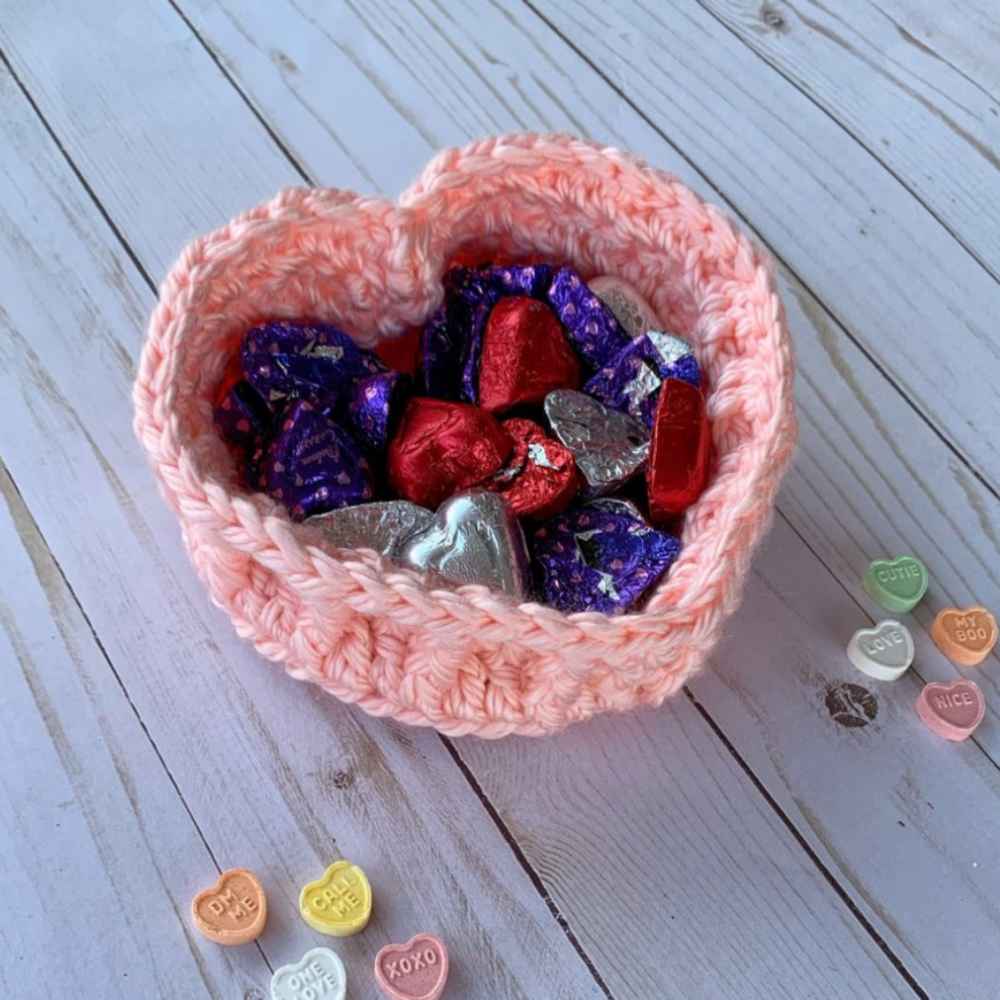 Candy Heart Basket