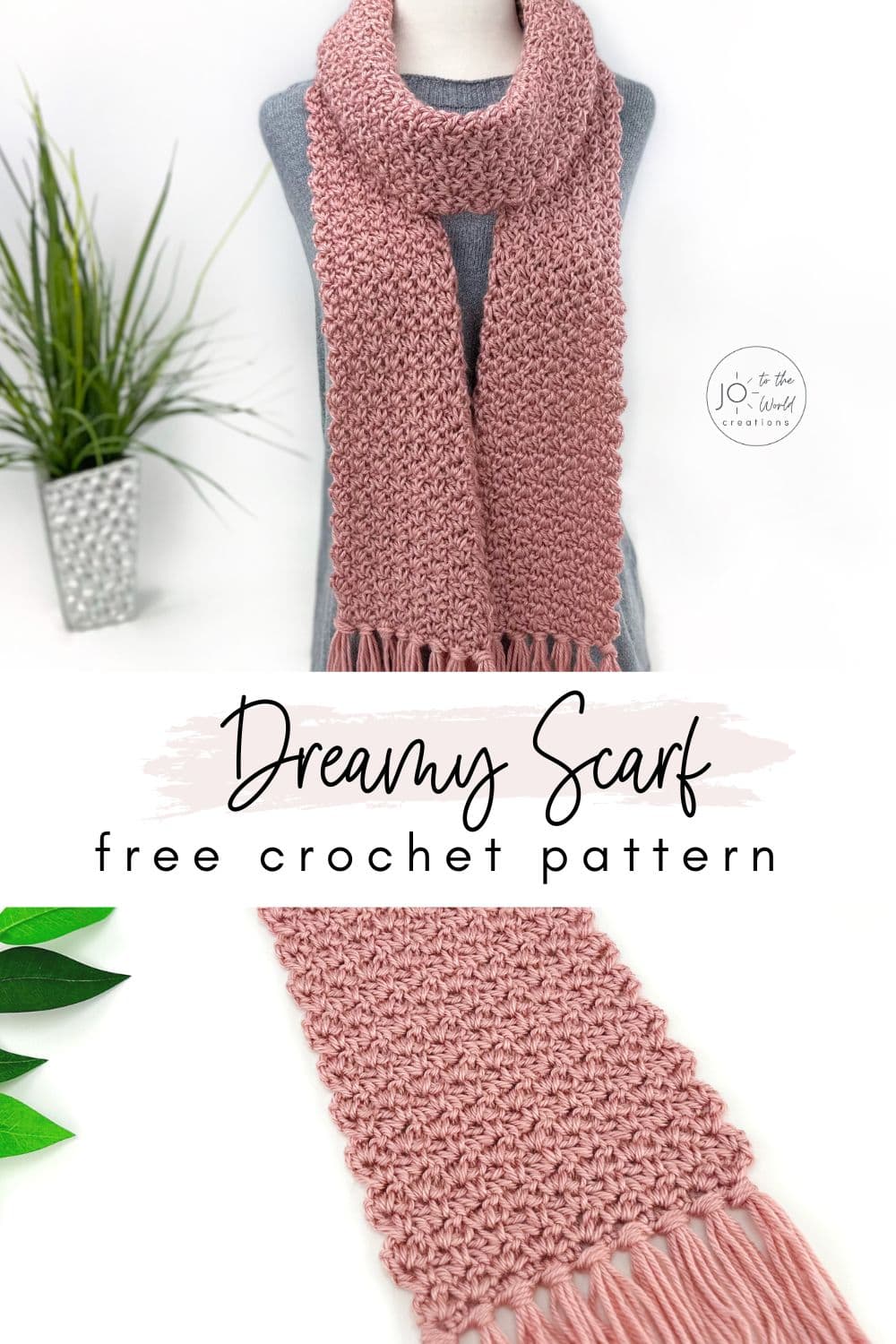 Dreamy Scarf Free Crochet Pattern