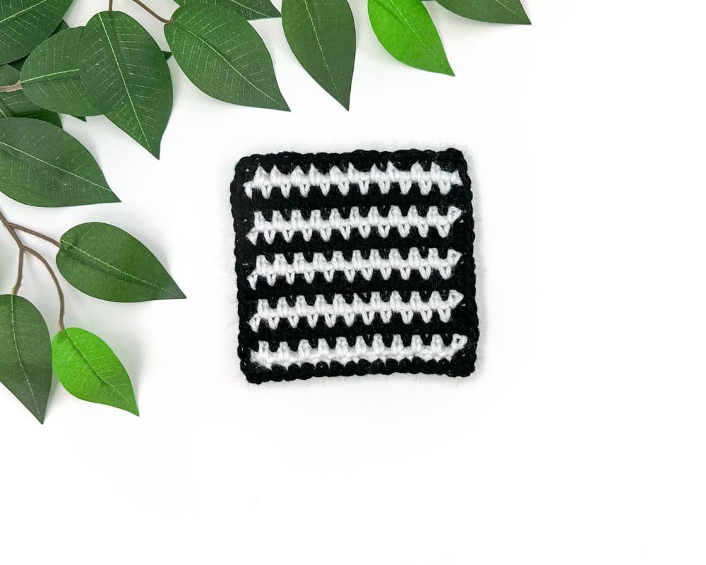 Striped Squares for Blanket